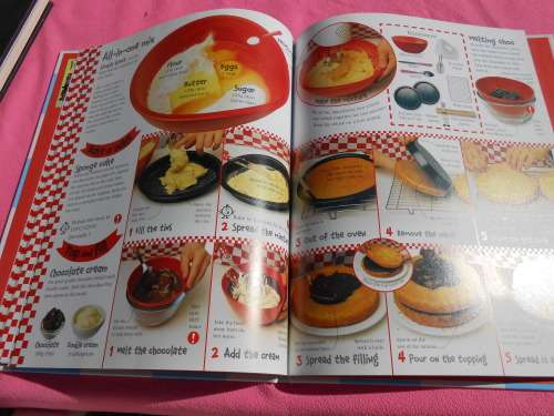 `The Baking Book`  Hard cover and ` The Junior Cook`  Soft cover.