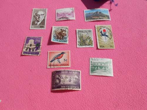 South African stamps.  160 stamps.