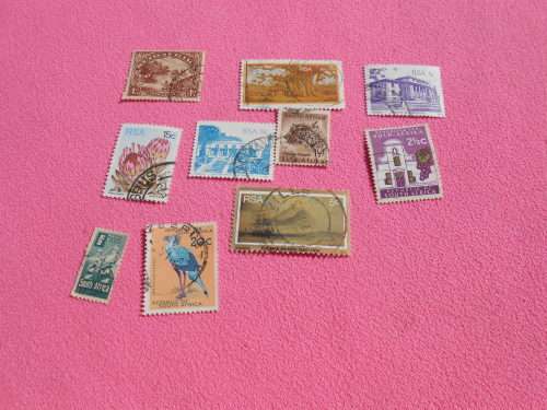 South African stamps.  160 stamps.