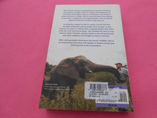 `The elephant whisperer`  Lawrence Anthony.  Soft cover.