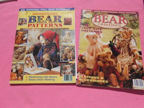 Teddy bear magazines and Doll`s magazines.