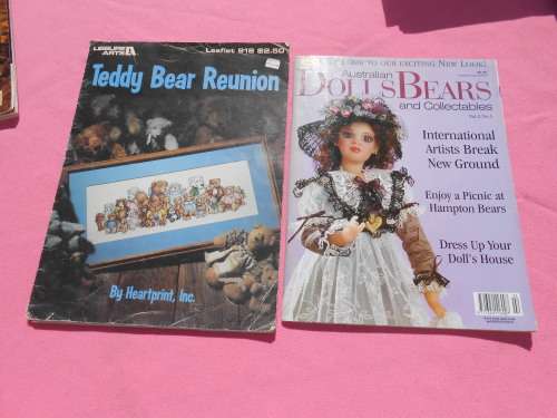 Teddy bear magazines and Doll`s magazines.