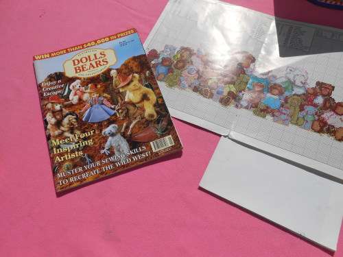 Teddy bear magazines and Doll`s magazines.