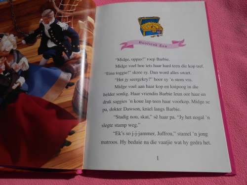 `Barbie Diepsee-Avontuur`  Hard cover.