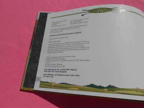 `Golf Score Book`   Hard cover.