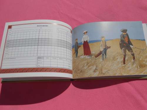`Golf Score Book`   Hard cover.