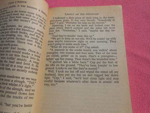 Louis L`Amour `Lonely on the Mountain`  Soft cover.