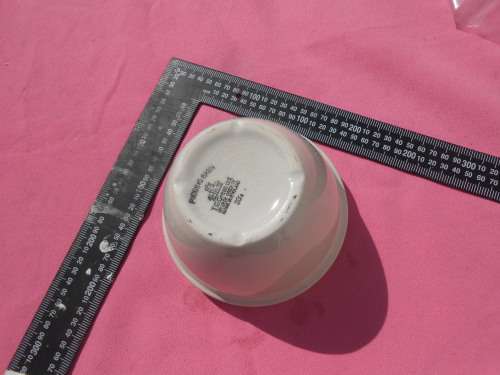 Pudding basin, no chips, cracks or repairs.  T.G. Green.