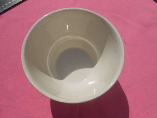 Pudding basin, no chips, cracks or repairs.  T.G. Green.