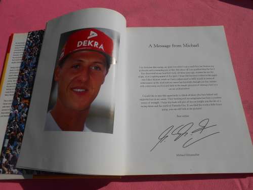 `Michael Schumacher`  Formula for Success.   Hard cover.