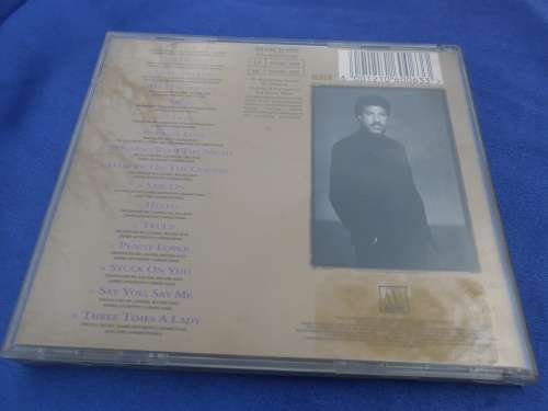 CD   Lionel Richie.  Back to Front.