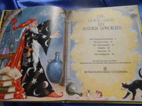 `Die Goue Gans en ander Stories`  Hard cover.