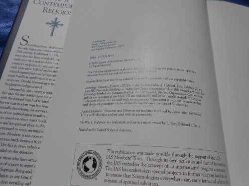 `Scientology`  Hard cover.
