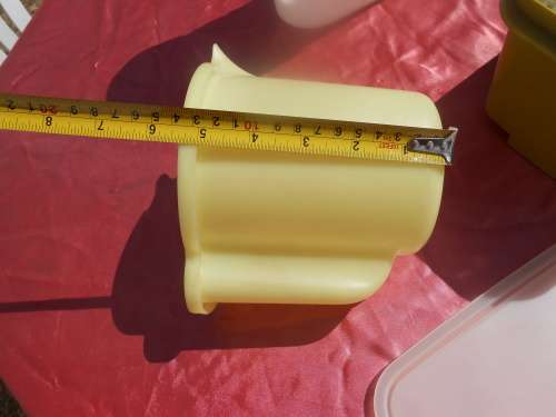 Tupperware storage containers.