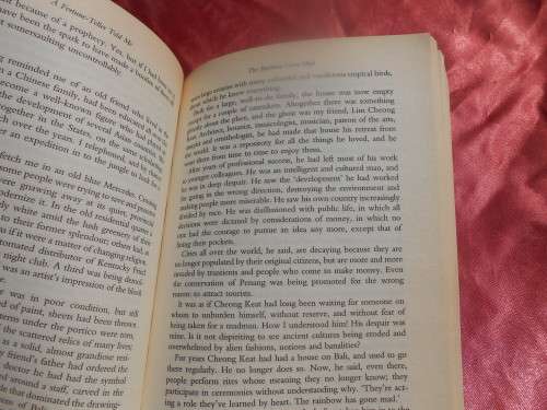 `A Fortune-teller told me`  Tiziano Terzani.  Soft cover.