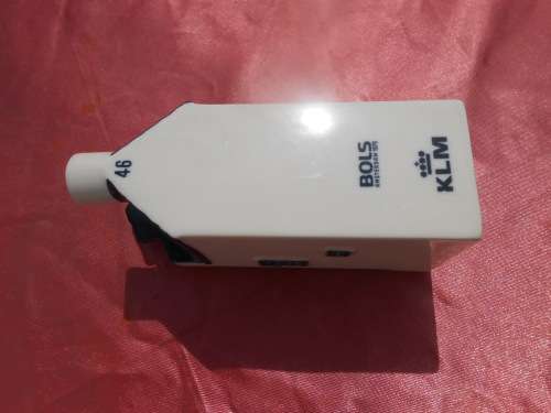 Blue Delft exclusively made for KLM by Bols Royal Distilleries Holland. House no. 46.