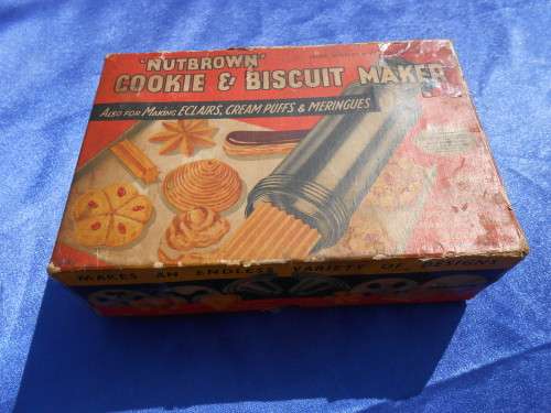 `Nutbrown` Cookie & Biscuit Maker.