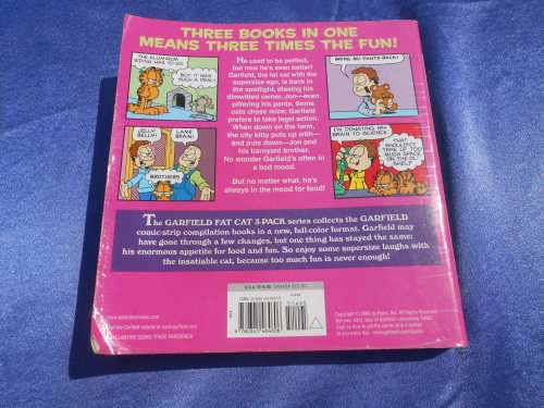 `Garfield Fat Cat 3 Pack`  Soft cover.