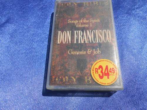 Tape Cassette  Don Francisco.  Holy Bible.