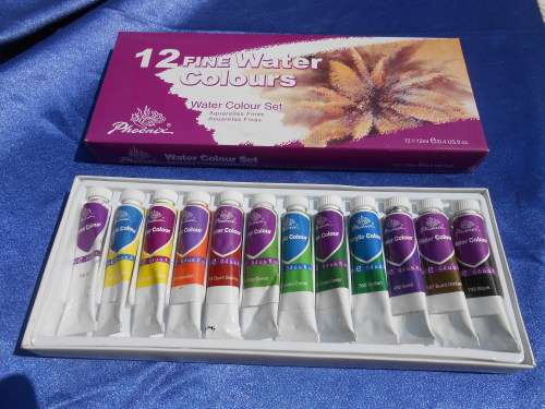 Water Colour Set.  Some have been used.