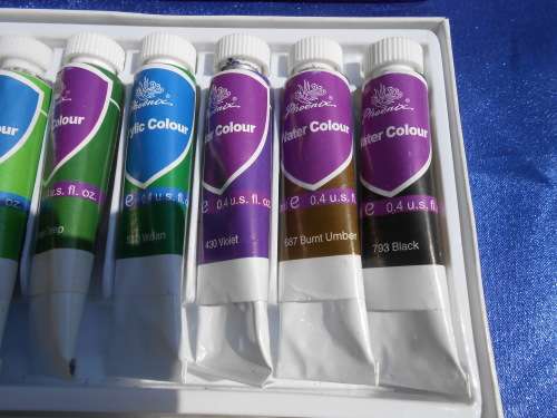 Water Colour Set.  Some have been used.