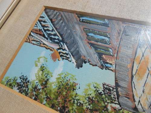 Picture - street scene. 400mm x 270mm.