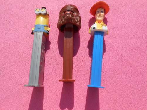 Pez dispensers - empty.  C
