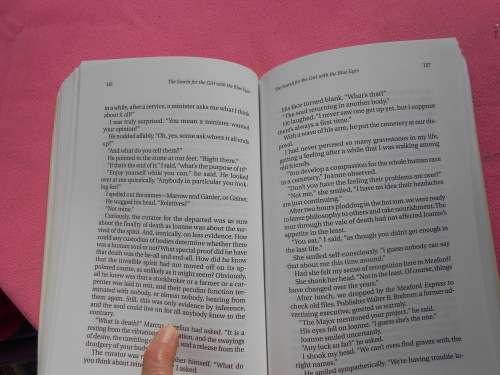 `Searching for the Girl with the Blue Eyes`  Jess Stearn.  Soft cover.