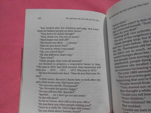 `Searching for the Girl with the Blue Eyes`  Jess Stearn.  Soft cover.