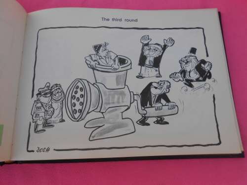 `So Sorry, we won!`  Hard cover.