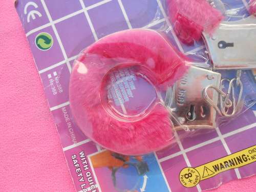 Naughty night furry love cuff-links