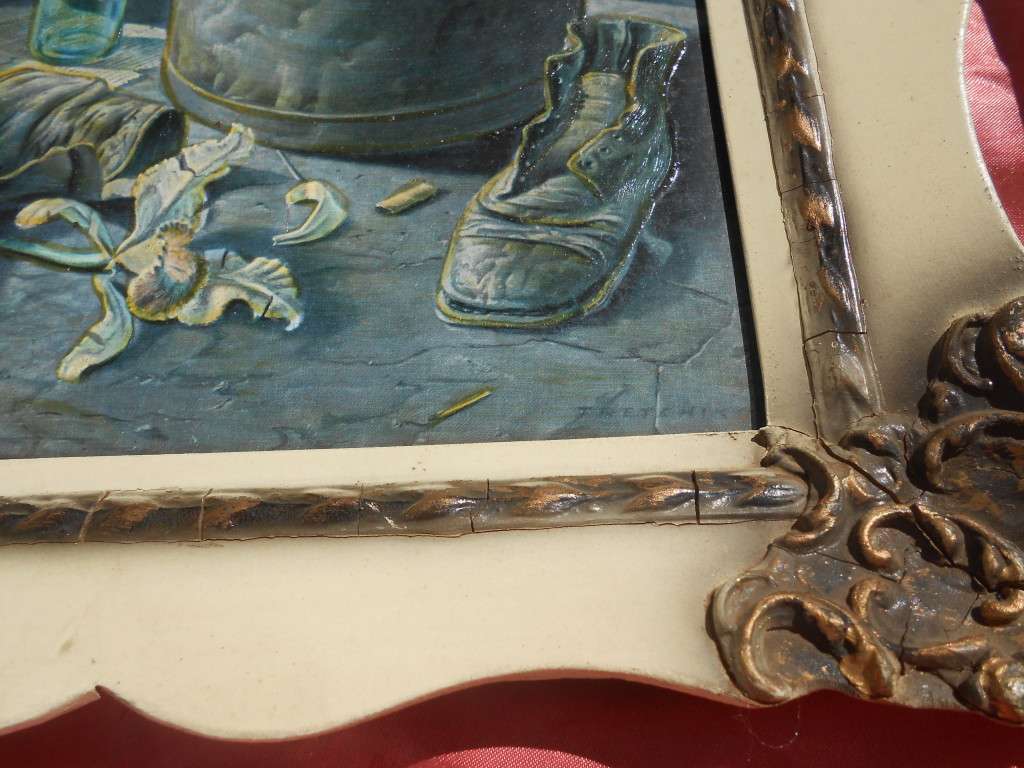 Small (A4 sized) Tretchikoff prints.  AS FOUND.  Frames have damage to corners.