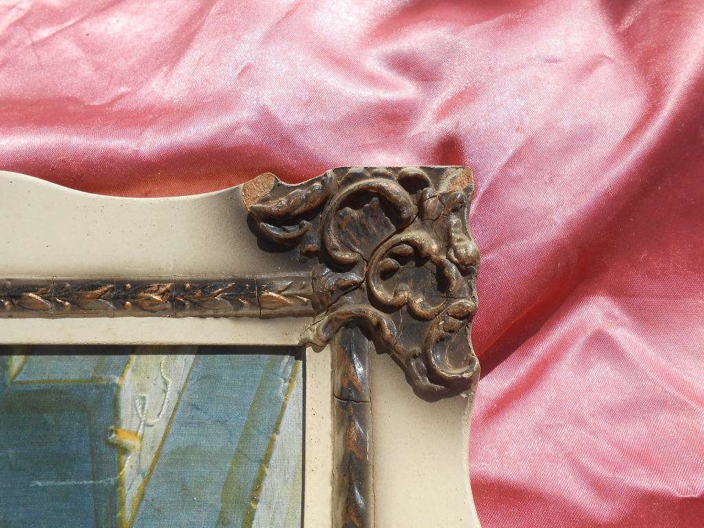 Small (A4 sized) Tretchikoff prints.  AS FOUND.  Frames have damage to corners.