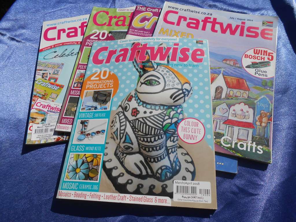 Five Craftwise magazines in very good condition.