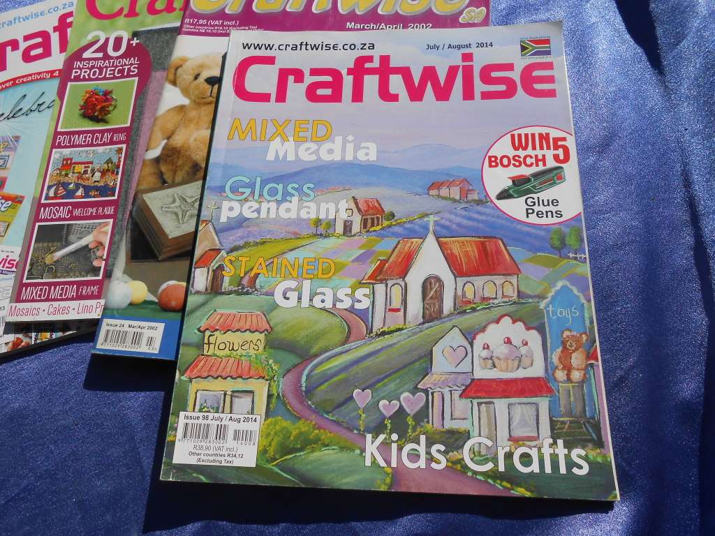 Five Craftwise magazines in very good condition.
