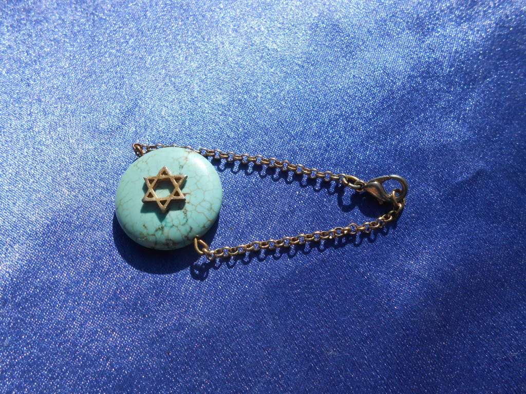 Star of David charm.