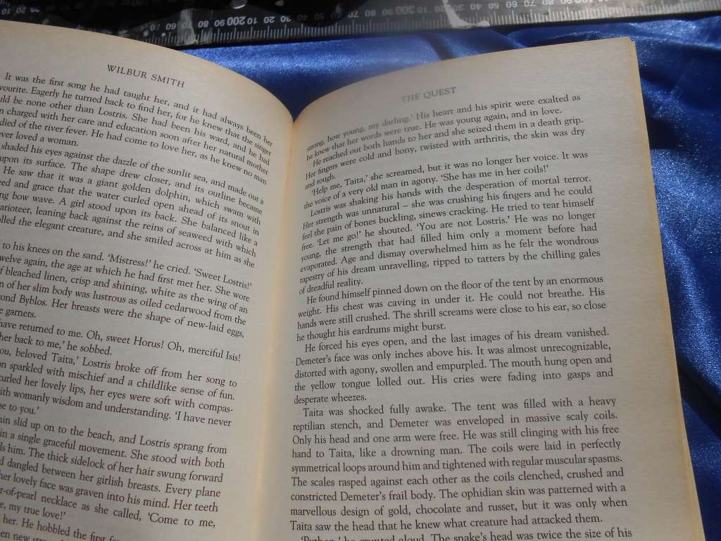 `The Quest`  Wilbur Smith.  Hard cover.