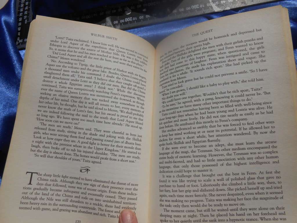 `The Quest`  Wilbur Smith.  Hard cover.