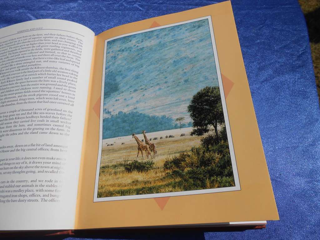 `Out of Africa`  Karen Blixen.  Hard cover.
