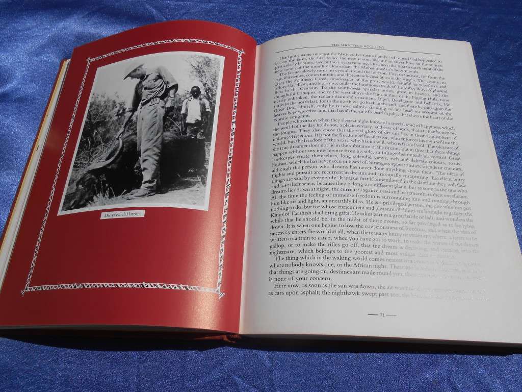 `Out of Africa`  Karen Blixen.  Hard cover.