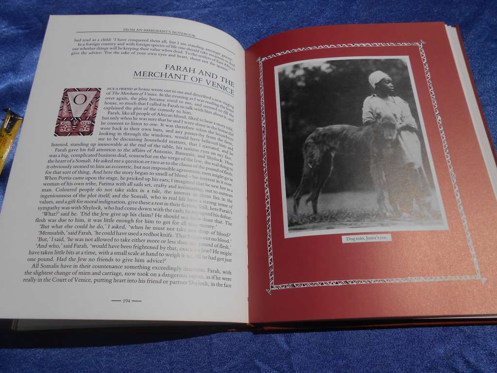 `Out of Africa`  Karen Blixen.  Hard cover.