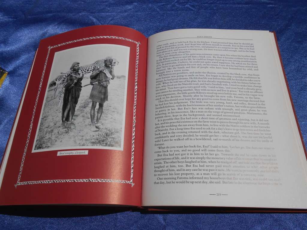 `Out of Africa`  Karen Blixen.  Hard cover.