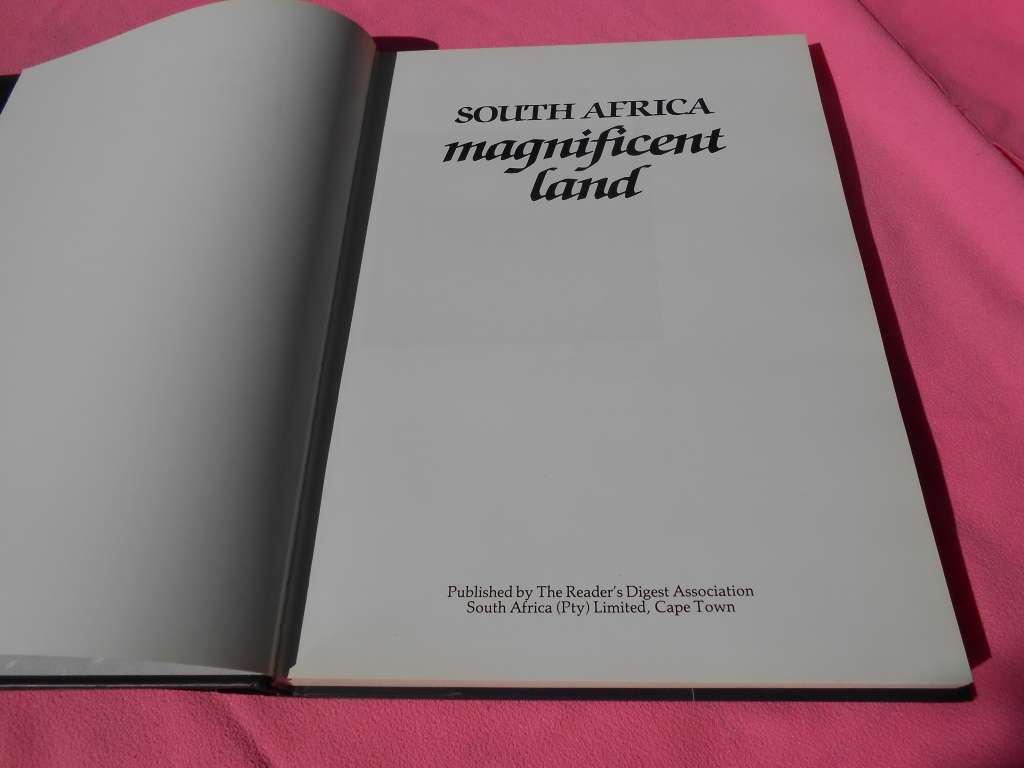 `South Africa Magnificent Land`  Reader`s Digest.  Hard cover.