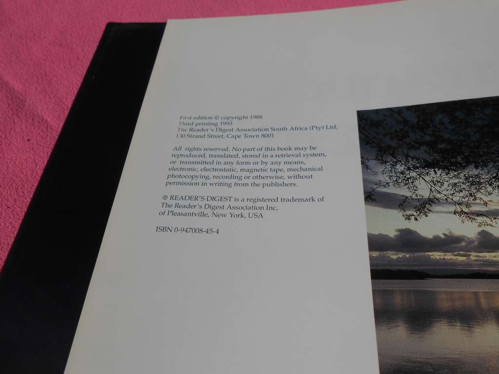 `South Africa Magnificent Land`  Reader`s Digest.  Hard cover.