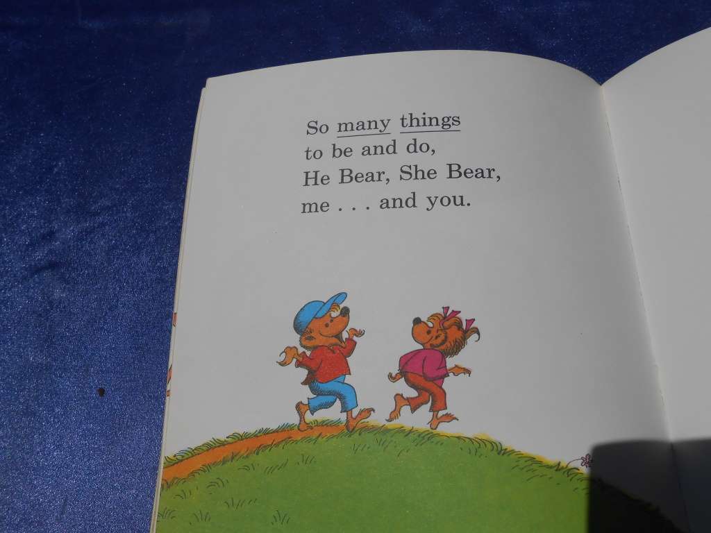 `He Bear  She Bear`  Beginner Books for Beginning Beginners.  Soft cover.