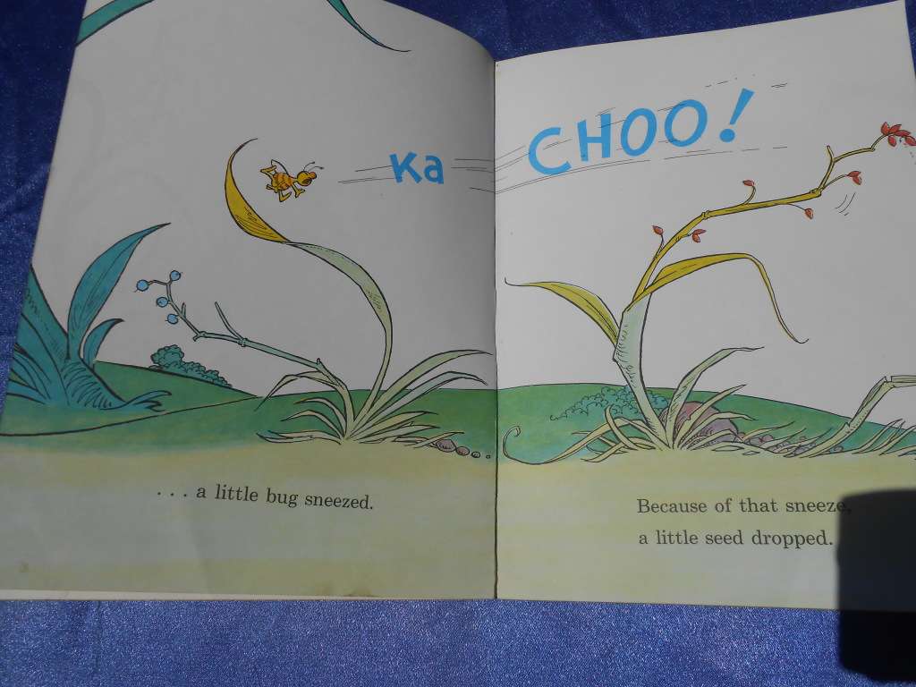 `Because as Little Bug went Ka-Choo!`  Beginner Books for Beginning Beginners.  Soft cover.