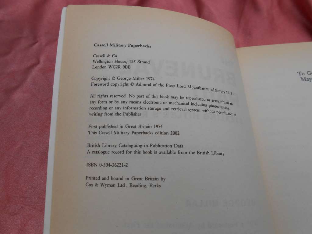 `The Brunewal Raid  Stealing Hitler`s Radar`  George Millar.  Soft cover.