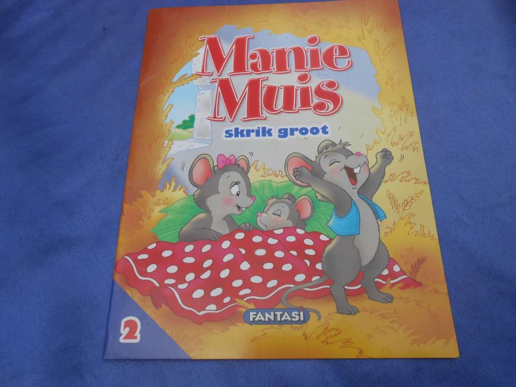 `Manie Muis skrik groot`  Soft cover.