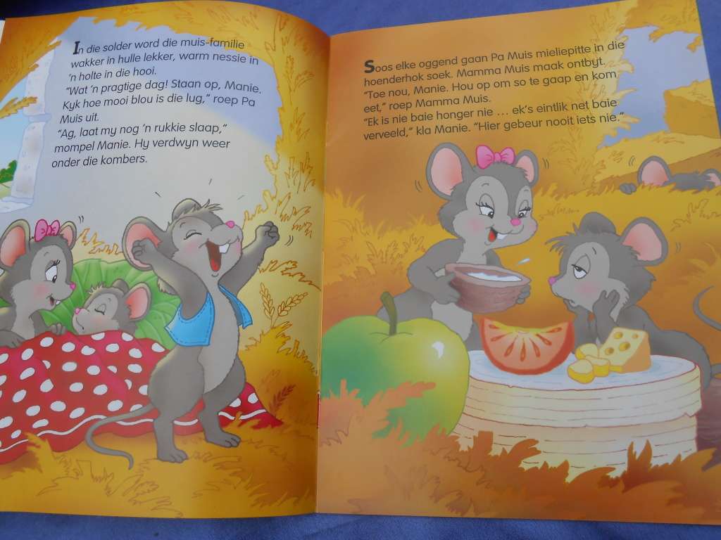 `Manie Muis skrik groot`  Soft cover.