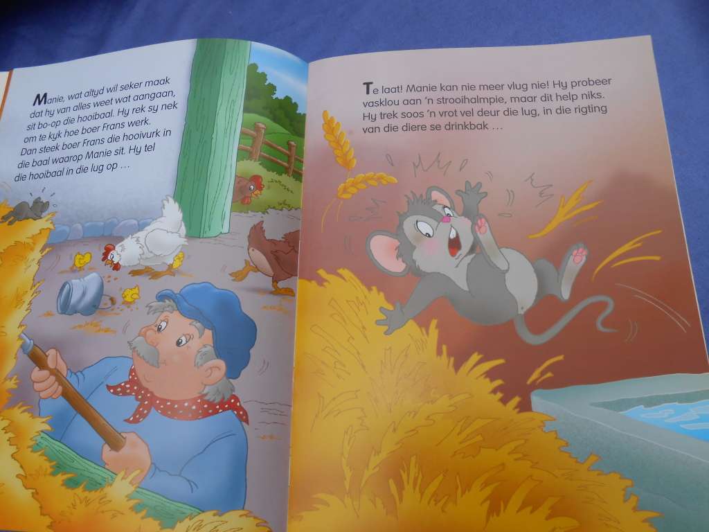 `Manie Muis skrik groot`  Soft cover.